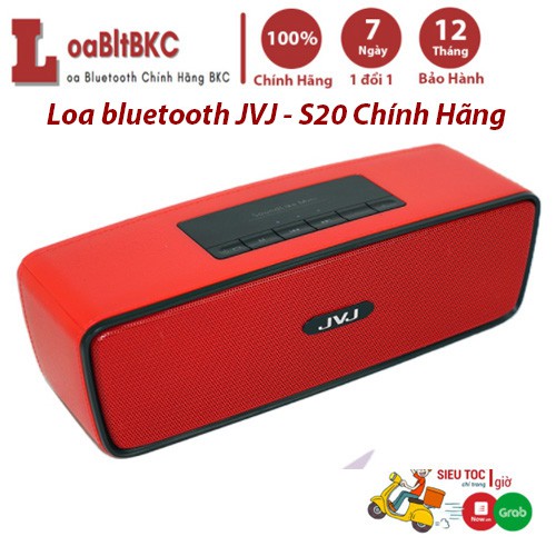 Loa bluetooth mini SoundLike JVJ S20 loa di động kết nối blueooth, FM, USB, Thẻ nhớ, AUX Bảo Hành 12 Tháng