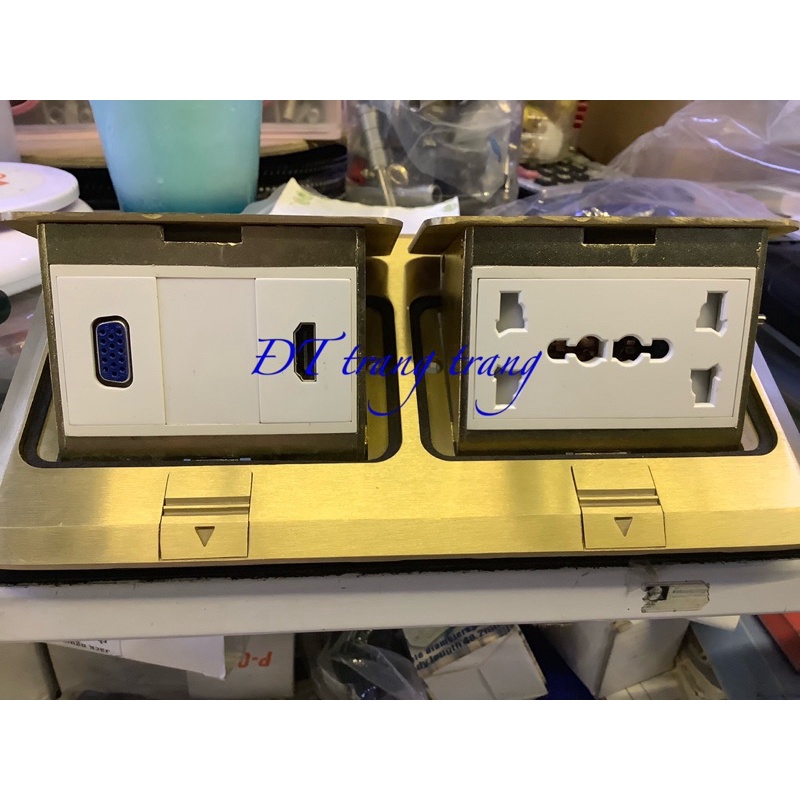 Ổ âm đồng điện + mạng+HDMI+VGA+AV