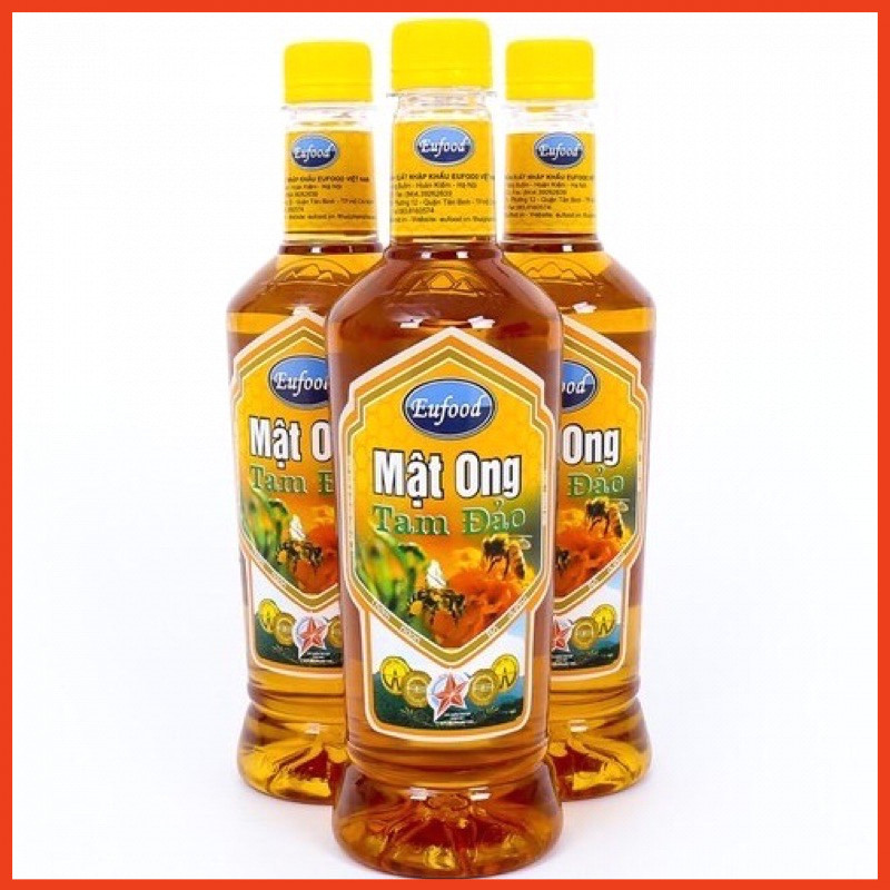 Mật ong Tam Đảo - Mật ong chuyên cho pha chế nấu ăn 600ml Tam Đảo