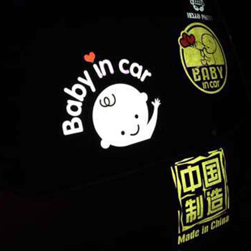 Hình dán em bé trên xe dễ thương trang trí xe hơi | BigBuy360 - bigbuy360.vn