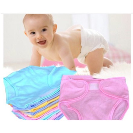 Quần đóng bỉm sơ sinh chất liệu 100% cotton size 1,2,3 cho bé 3 đến 8 kg