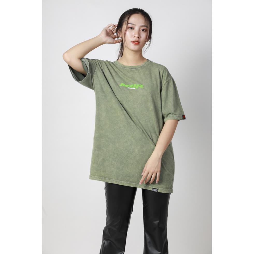 Áo thun nữ nam form rộng tay lỡ Phông Unisex 100% Cotton Chính Hãng Wash Cao Cấp Local Brand Mi Midori