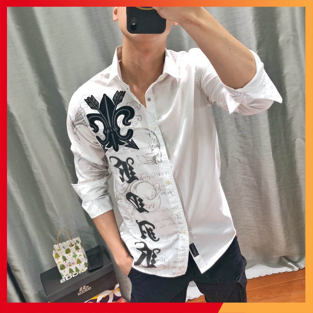 Áo sơ mi nam dài tay trắng cao cấp SMKONF0102 | BigBuy360 - bigbuy360.vn