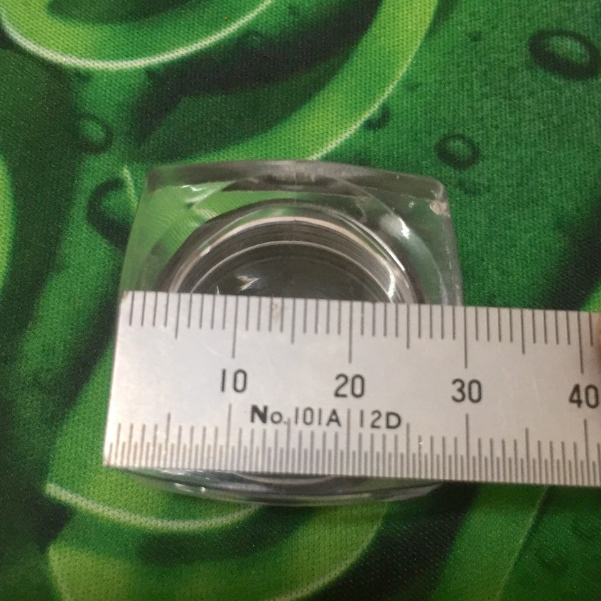 10 Hũ nhựa thân vuông Xịn 2G 3G 5G _ ChaiLoMiPham - Hũ chiết mỹ phẩm, phụ kiện du lịch.