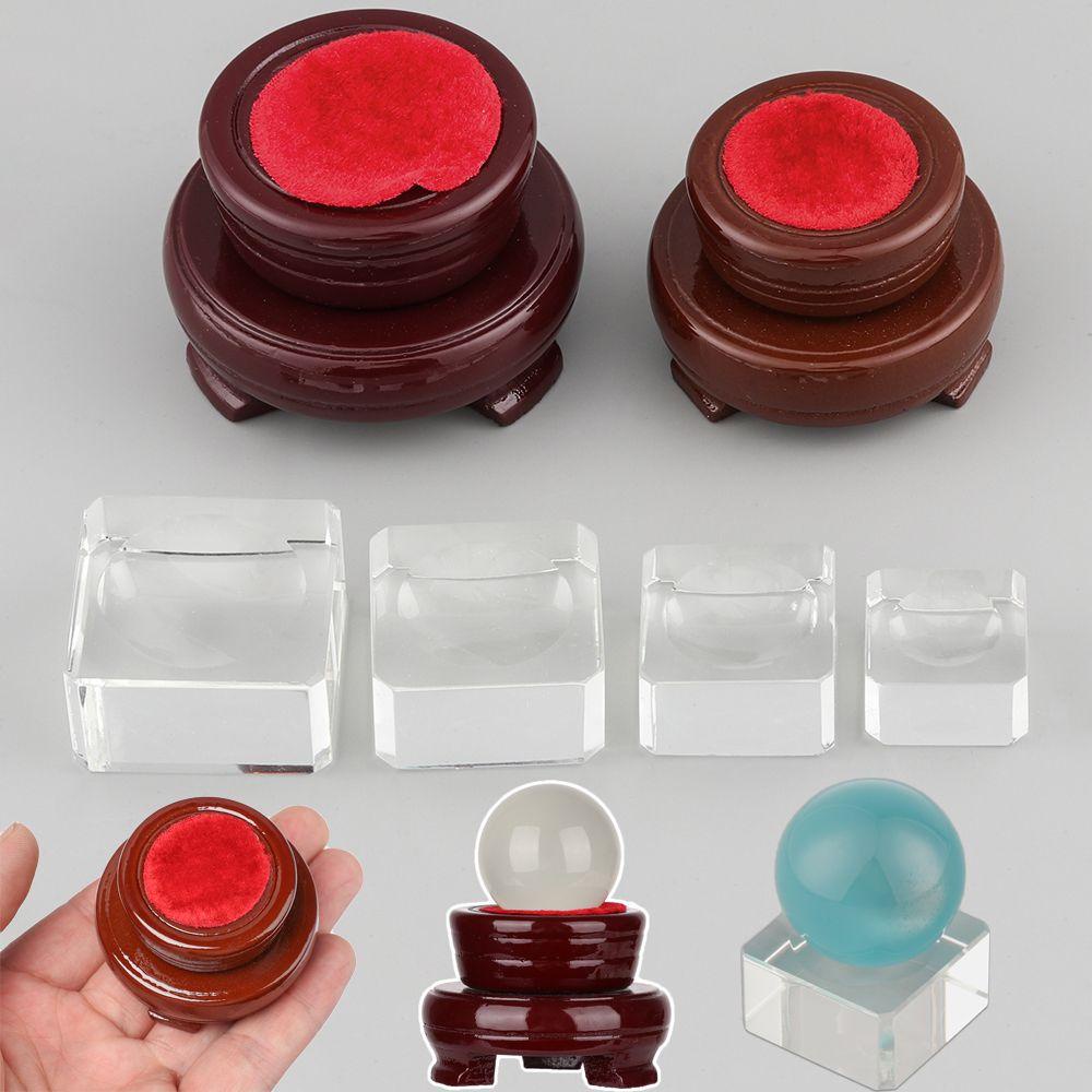 Đế Cố Định Hình Cầu Trong Suốt Dùng Trang Trí Nhà Cửa