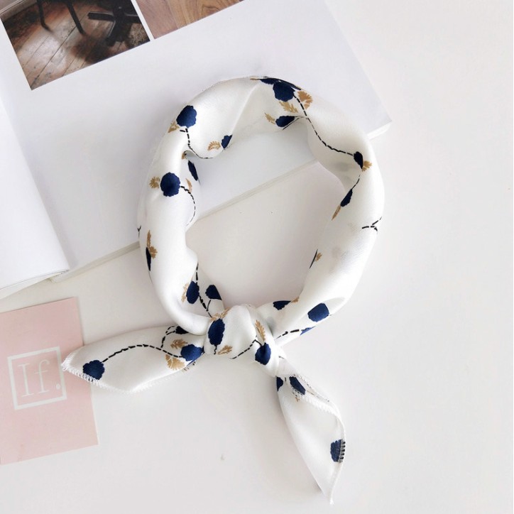 Khăn bandana , khăn lụa cao cấp phong cách vintage -BAND24