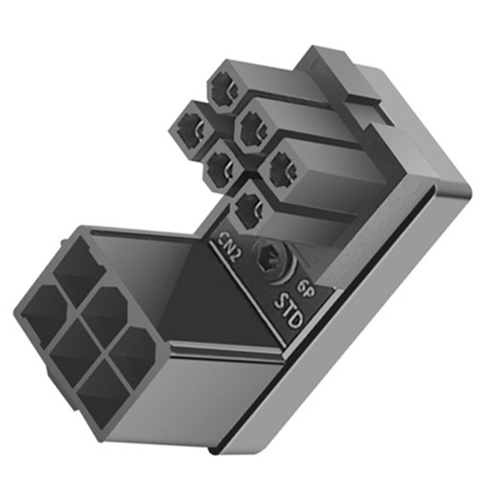 Đầu Chuyển Đổi Thẻ Đồ Họa Atx6Pin 180 Độ Cho Máy Tính Để Bàn Gpu | BigBuy360 - bigbuy360.vn