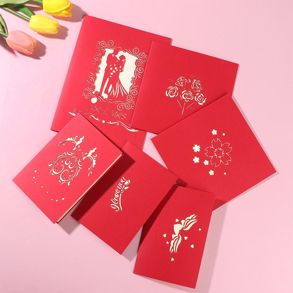 WATTLE 1 Thiệp Chúc Mừng Sinh Nhật / Đám Cưới Kèm Phong Bì