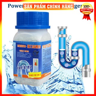 [FreeShip_Chính hãng]  Bột thông tắc cống bồn cầu thần thánh, siêu gói thuốc cho đường ống
