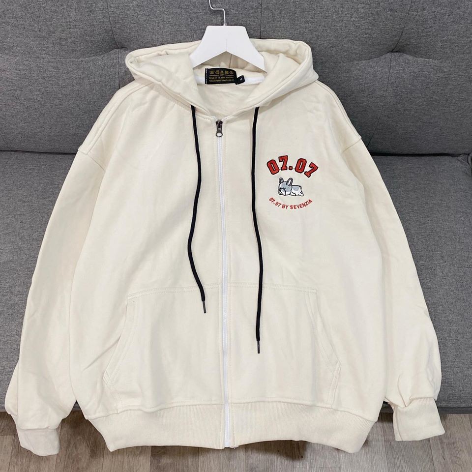 Áo Khoác Hoodie Dây kéo Hình 07 chó ngủ ❤️ Chất nỉ bông cotton | BigBuy360 - bigbuy360.vn