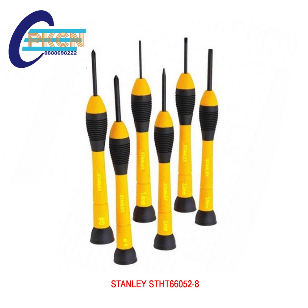 Bộ tô vít 6 cây STANLEY STHT66052-8 - Bộ tô vít chuyên dụng cho thợ điện, điện tử, điện lạnh