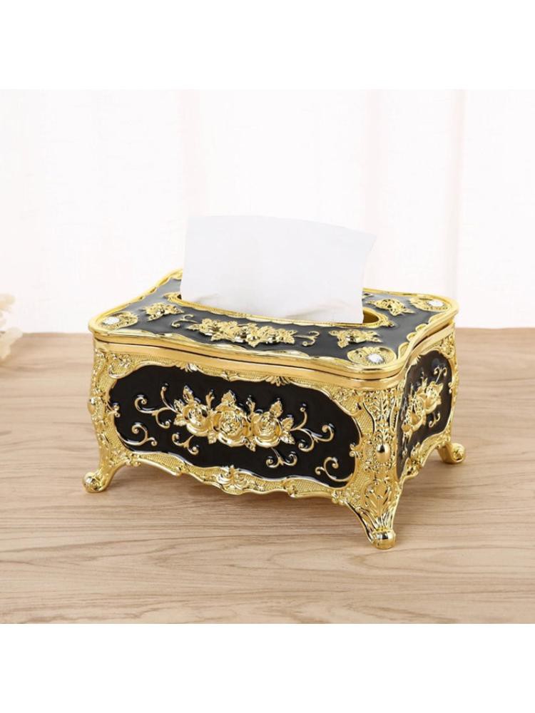 Hộp Đựng Khăn Giấy Để Bàn Phong Cách Châu Âu Sang Trọng