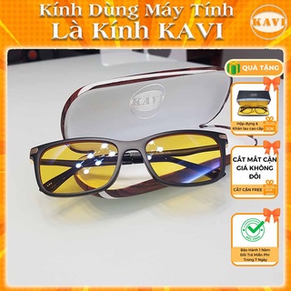 Kính Chống Ánh Sáng Xanh Khi Dùng Máy Tính-KÍNH KV024