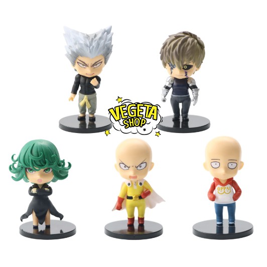 Mô hình One Punch Man - Các mô hình nhân vật One Punch Man - Saitama Genos Tatsumaki Garou tự chọn - Cao 11cm