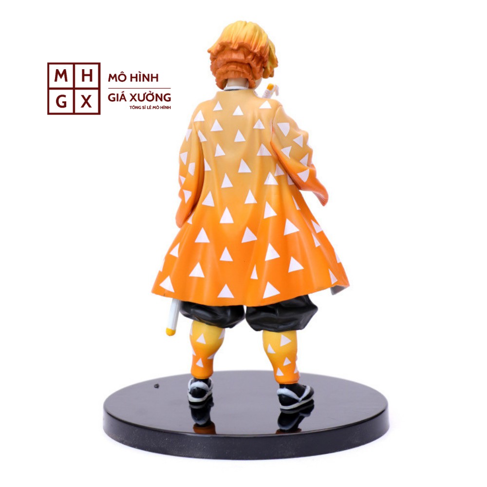 Mô hình Kimetsu No Yaiba figure Demon Slayer Agatsuma Zenitsu cao 16 cm - figure thanh gươm diệt quỷ