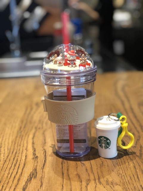 Ly dome cup mùa thu Starbucks Korea 2020