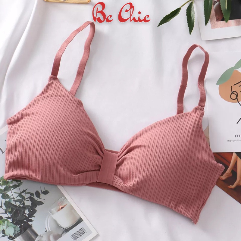 Hót Áo bra cotton nơ mới siêu đẹp ms 308 BC_CHIC LINGERIE