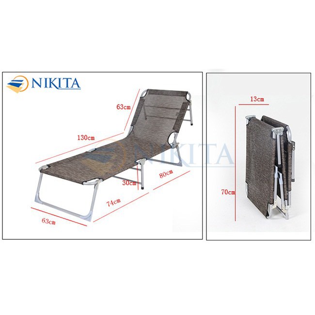 [XẢ KHO 3 NGÀY] Giường xếp văn phòng Nikita NIKA TT04 kích thước 193x63cm, giường gấp chung cư, giường ngủ trưa