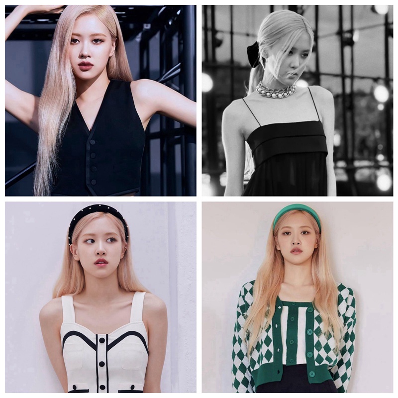 30 Tấm thẻ ảnh lomo hình thành viên ROSE của nhóm nhạc Blackpink 2022