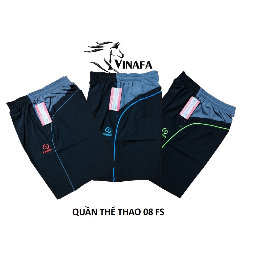 Quần đùi nam vải dù gió co giãn nhẹ mát có khóa tiện dụng thể thao hay mặc nhà - Q08