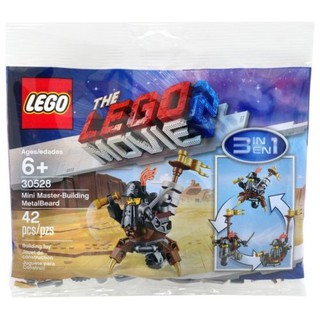 LEGO The LEGO Movie 2 Polybag 30528 MetalBeard – Bịch lắp ráp nhân vật râu sắt 3 trong 1 chính hãng (như hình)