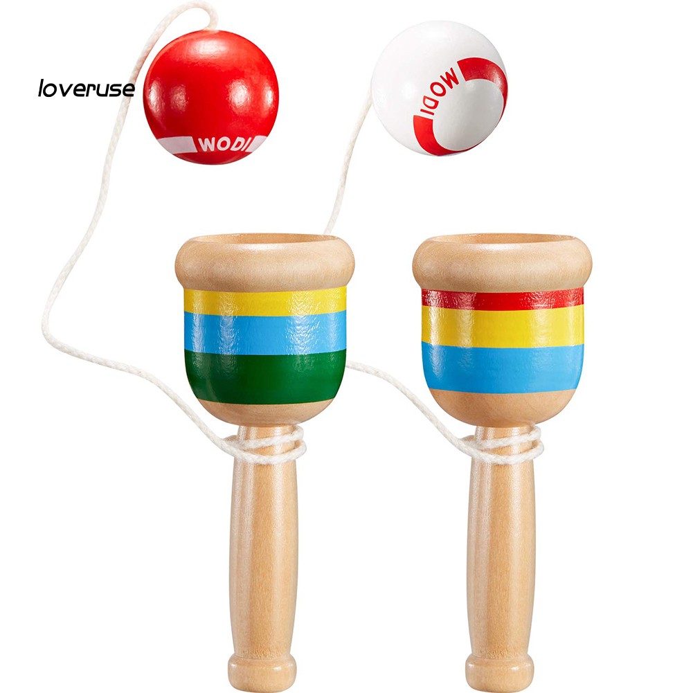 Đồ chơi giáo dục Kendama làm từ gỗ thiết kế sáng tạo