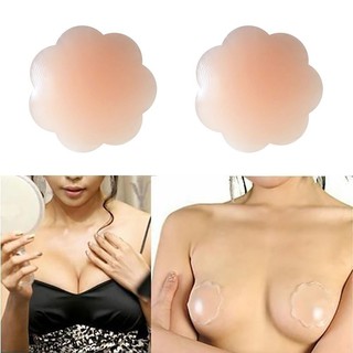 Bộ 2 Miếng Dán Ngực Silicon Hình Cánh Hoa (SP000828)