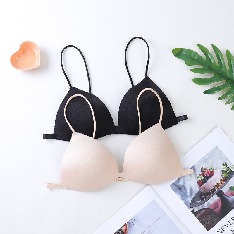 Áo bra nữ đúc su không gọng mềm mịn thoáng mát, Áo lót đệm mút vừa nâng ngực gợi cảm LANIXA B818