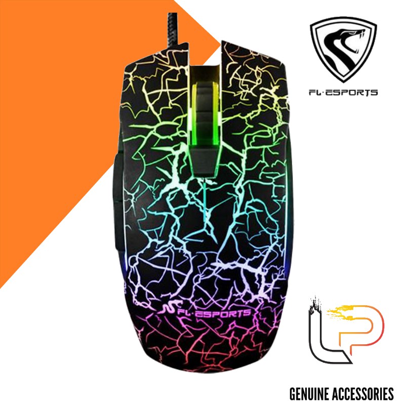 CHUỘT QUANG GAMING FL-ESPORTS G50 - MOUSE LED FL-ESPORTS G50