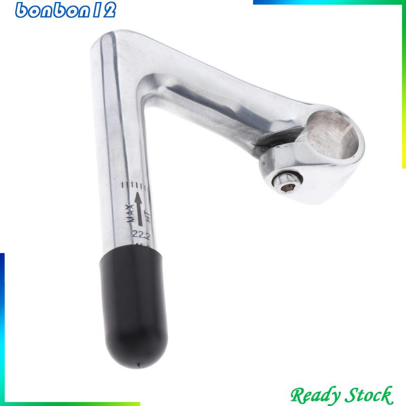 Pô tăng cổ ngỗng 22.2mm 1  màu bạc cho xe đạp thể thao