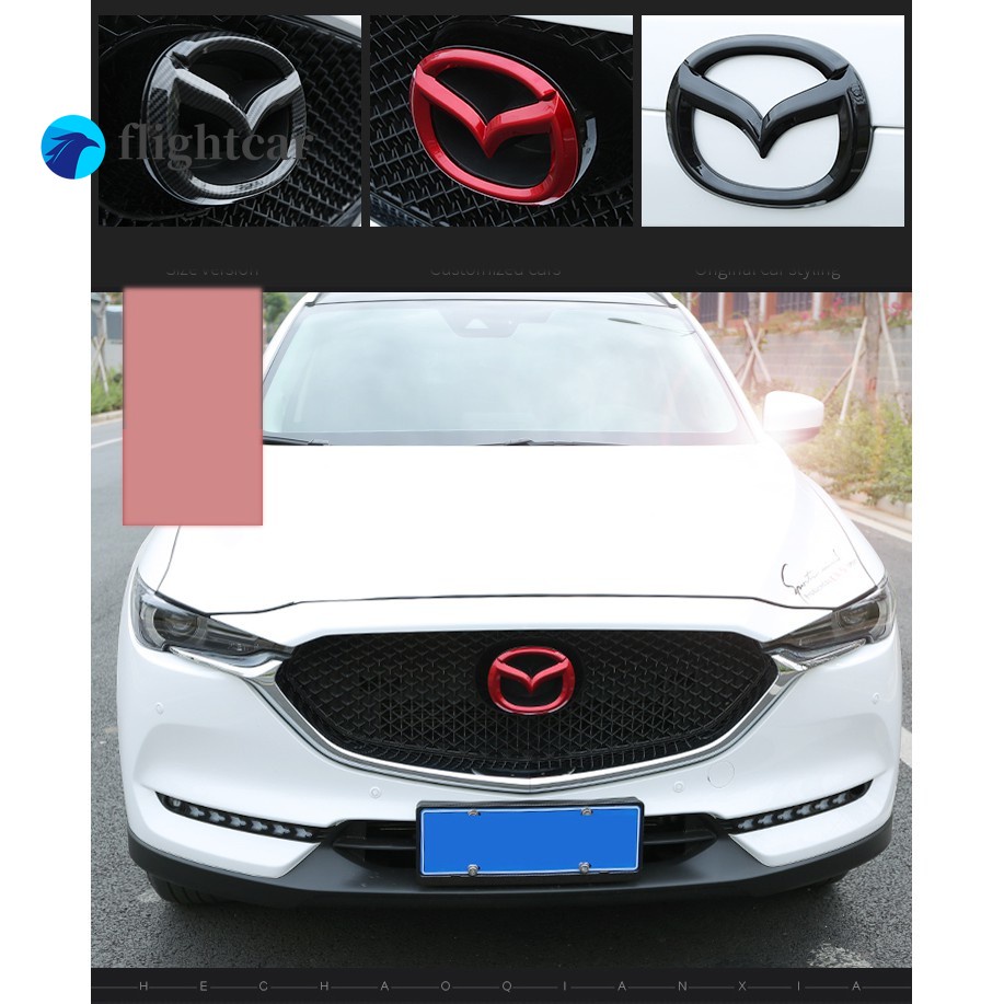 Logo Màu Đen Bóng Trang Trí Xe Hơi Mazda CX-5 Chất Lượng Cao