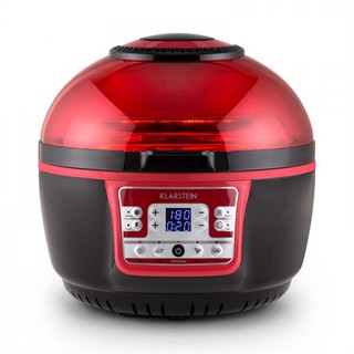 Nồi chiên không dầu klarstein vitair turbo 9l - đỏ