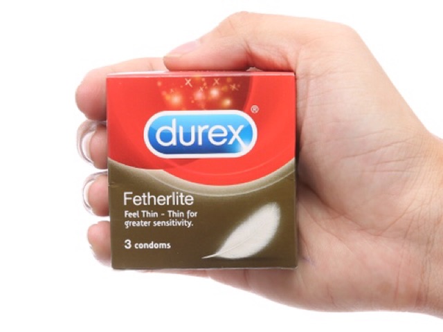 [25k] Durex Fetherlite, Love, Tingle, Performa, Kingtex hộp 3c đồng giá 25k