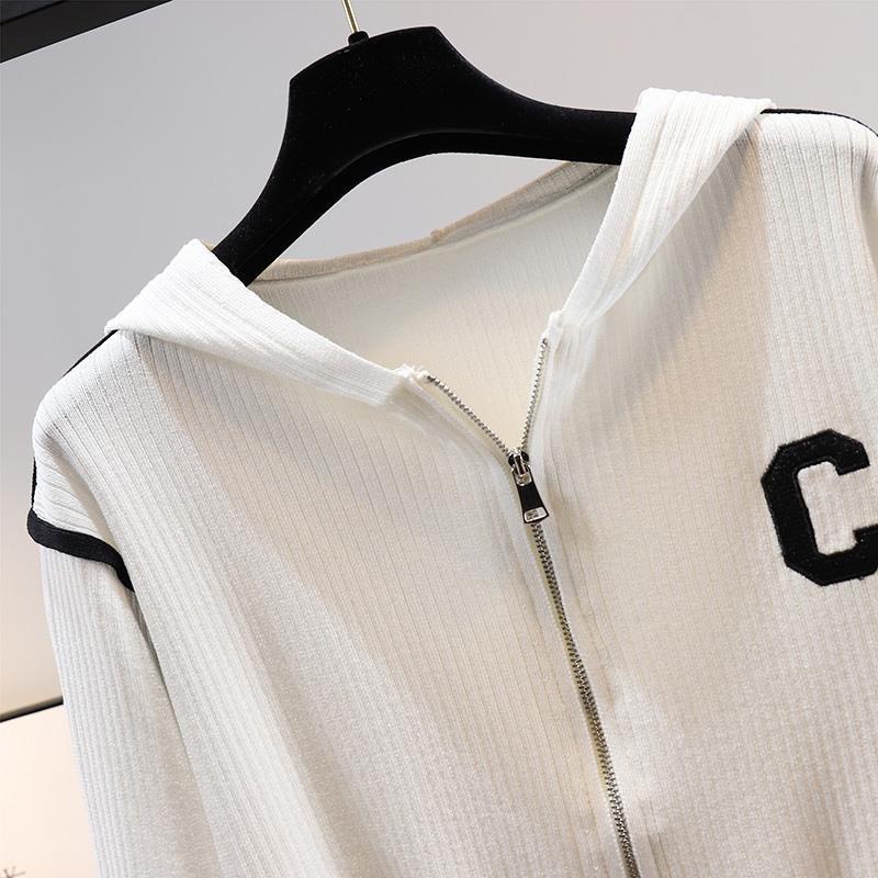 Áo Khoác Len Có Mũ, Thêu Chữ C Ở Ngực Trái Smide Clothing