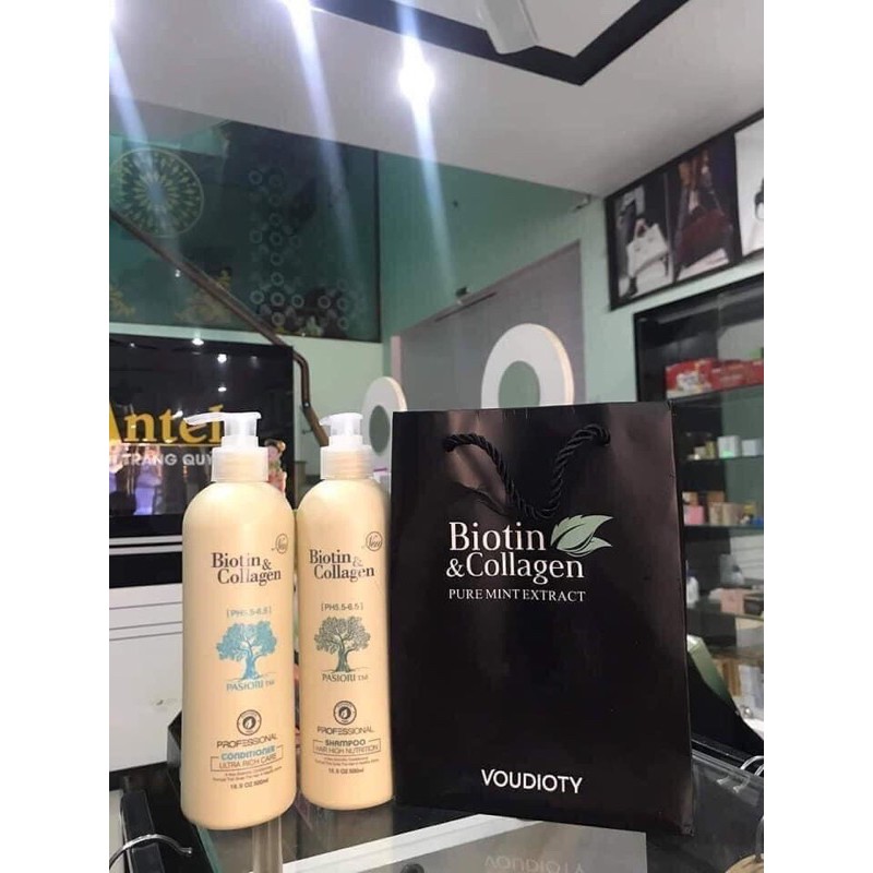[CHÍNH HÃNG] Cặp Dầu Gội & Dầu Xả Bioton Collagen New Dung Tích 1000ml Siêu Mềm Mượt - Chống Rụng Tóc | BigBuy360 - bigbuy360.vn