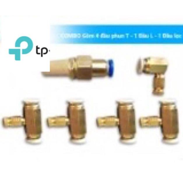 Combo Máy Bơm Phun Sương DP-521, làm mát không khí, chế hệ thống tưới lan tự động