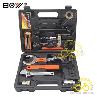 Bộ dụng cụ sửa chữa xe đạp BOY 8010Z - 15 Món