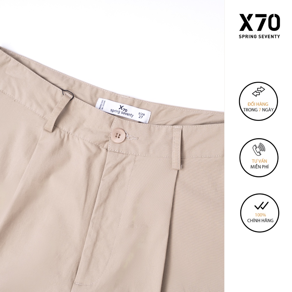 Quần Short Nữ Trơn Thiết Kế Thời Trang X70 - 03540001