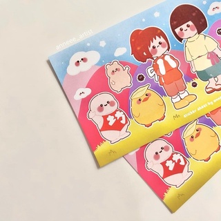 Set sticker Spirited Away