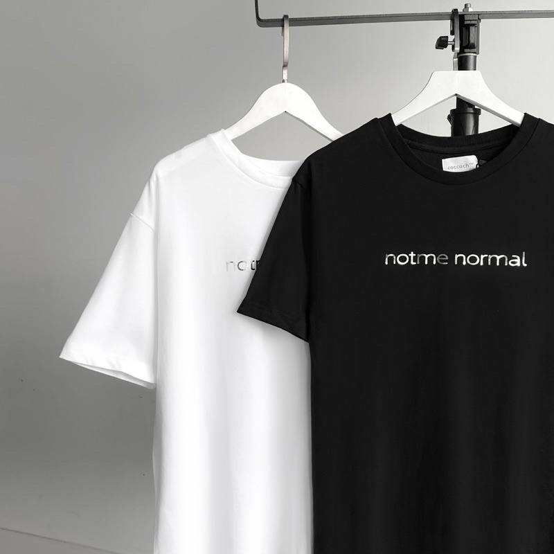 Áo thun notme normal phông chất liệu 100% form rộng unisex CCS110 by COCCACH