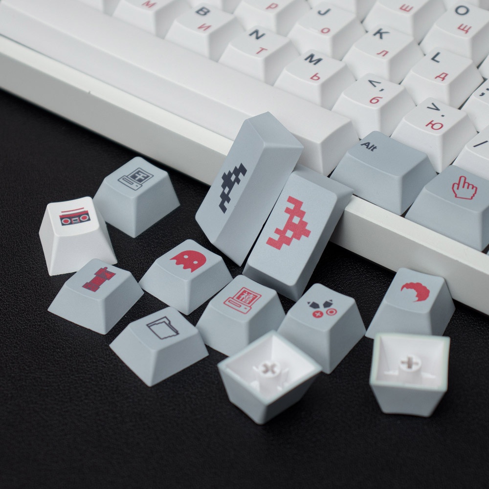 Bộ Phím Rời PBT 137 Phím Cho Bàn Phím Cơ Akkko Gateron 64 68 84 87 96 104 108