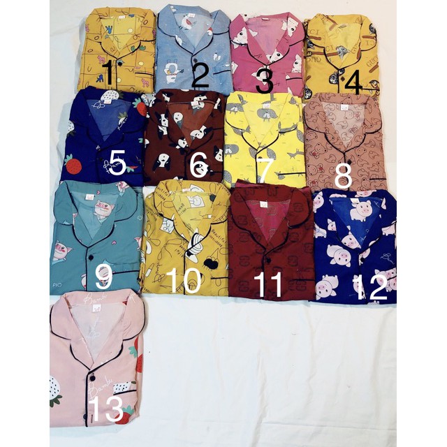 combo 10 bộ đồ kate thái