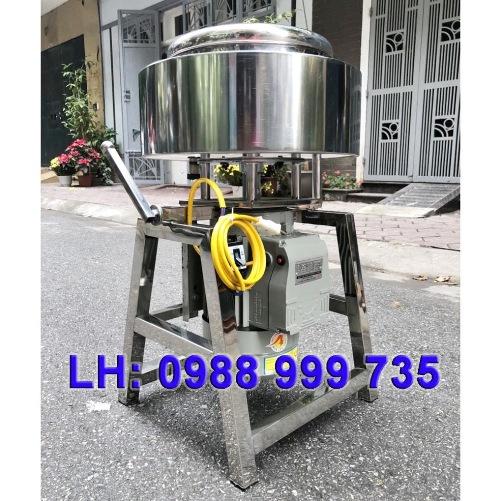 Máy xay thịt làm giò chả công nghiệp có bao đá 3-5kg/mẻ chạy motor 3kw