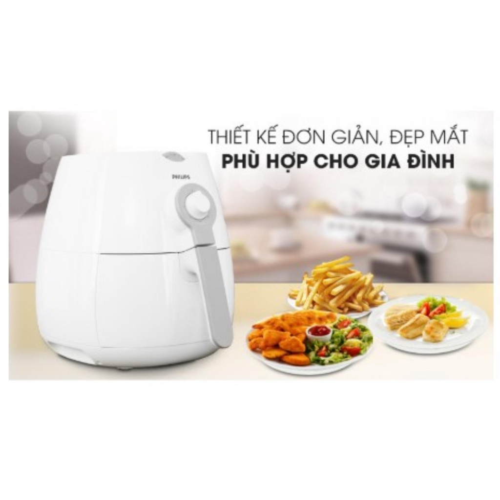 Nồi chiên không dầu PHILIPS HD 9216/40 dung tích 3,5 lít [Nhập Đức]