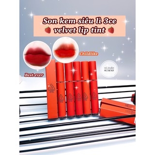 SON KEM LÌ 3CE STYLENANDA VELVET LIP TINT