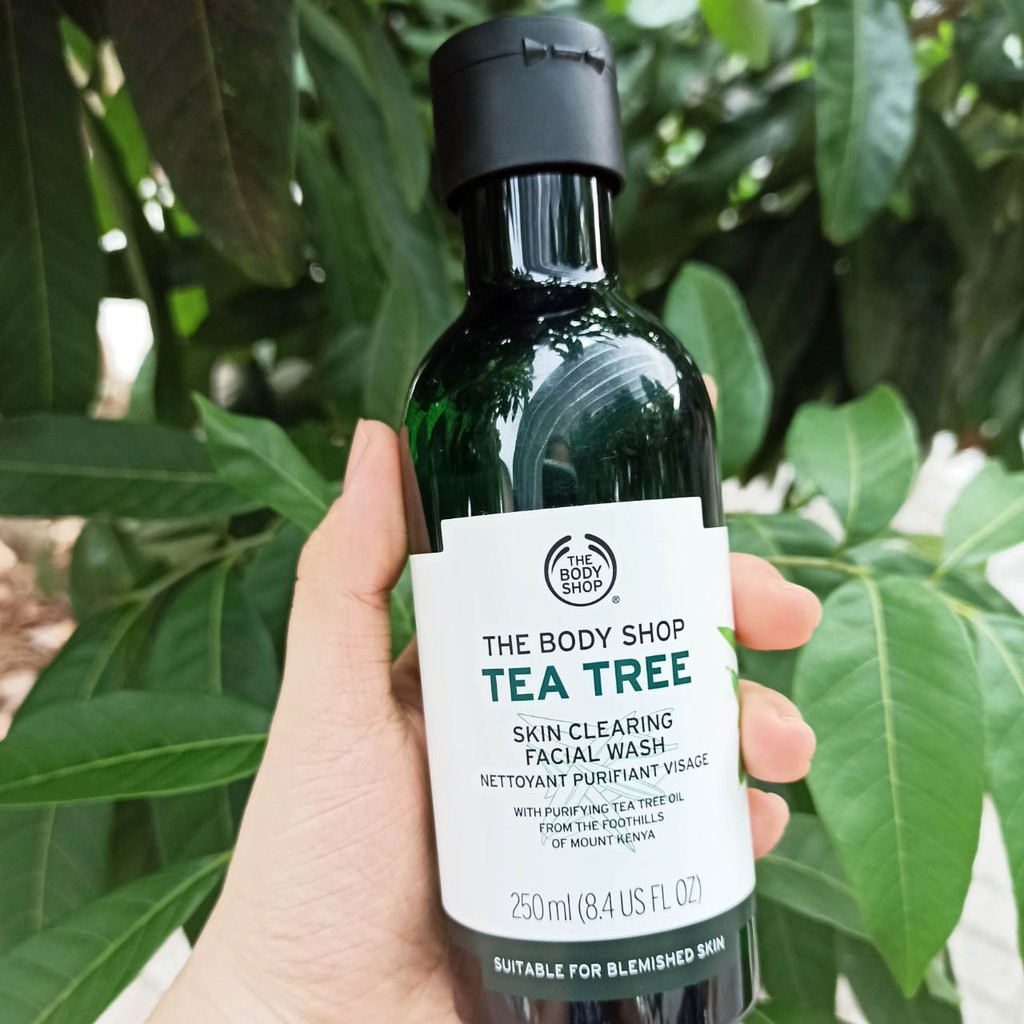 Sữa Rửa Mặt Cho Da Mụn - The Body Shop Tea Tree Skin Clearing Facial Wash 250ml