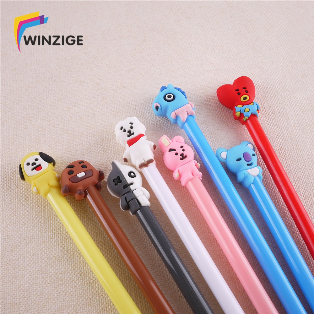 Winzige Bút kiểu dáng dễ thương phong cách nhóm nhạc BTS BT21