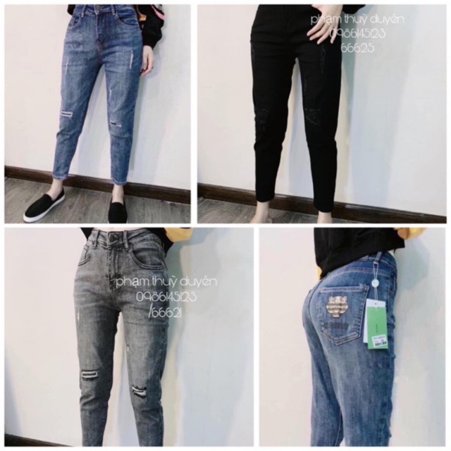 BÁN SỈ QUẦN JEAN THÊU MẶT HỔ CHO NỮ | BigBuy360 - bigbuy360.vn