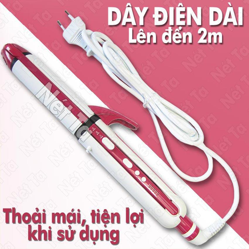 Máy kẹp tóc 3 in 1 chính hãng Kemei 3304 | Máy làm tóc tại nhà dễ dàng - Hàng nhập khẩu - Bảo hành 6 tháng ( hàng sẵn )