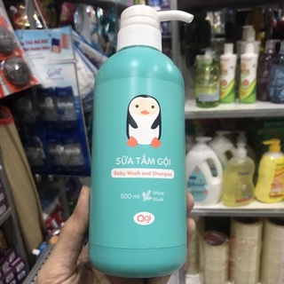 Sữa tắm gội agi 500ml - hương cỏ xạ hương